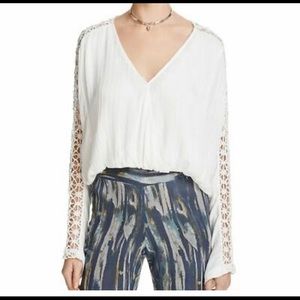 Free people runaway blouse size xs